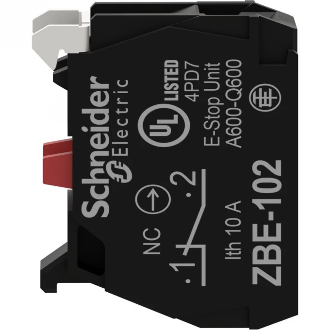 Блок контактный SCHNEIDER 1 НЗ SE SBE102 Блок контактный SCHNEIDER 1 НЗ SE SBE102