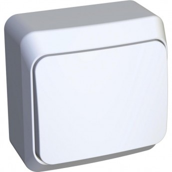 1-клавишный переключатель SCHNEIDER ELECTRIC ЭТЮД 10 АХ, БЕЛЫЙ, Россия