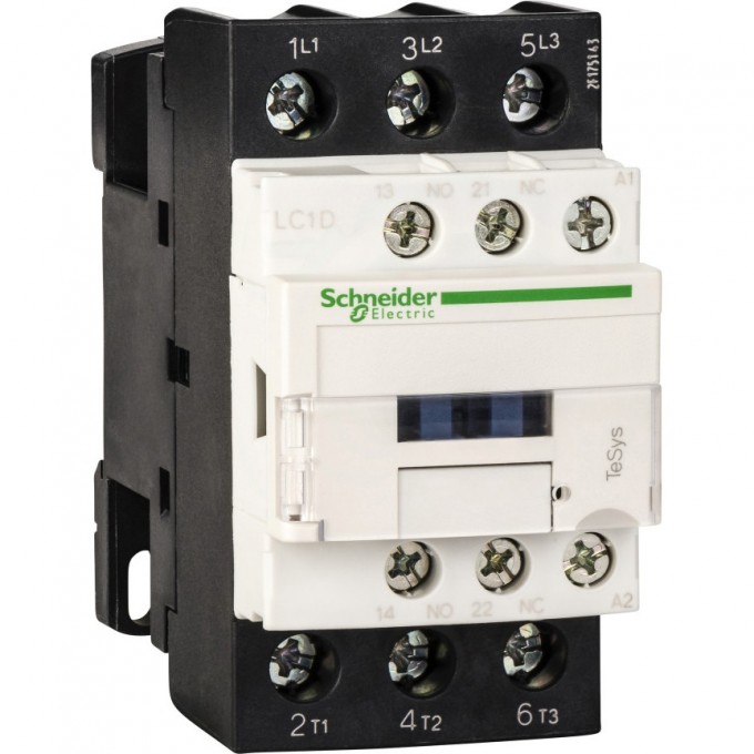 Контактор SCHNEIDER ELECTRIC TESYS D 3Р,25 A,НО+НЗ,24V 50/60 ГЦ, зажим под винт LC1D25B7 Контактор SCHNEIDER ELECTRIC TESYS D 3Р,25 A,НО+НЗ,24V 50/60 ГЦ, зажим под винт LC1D25B7