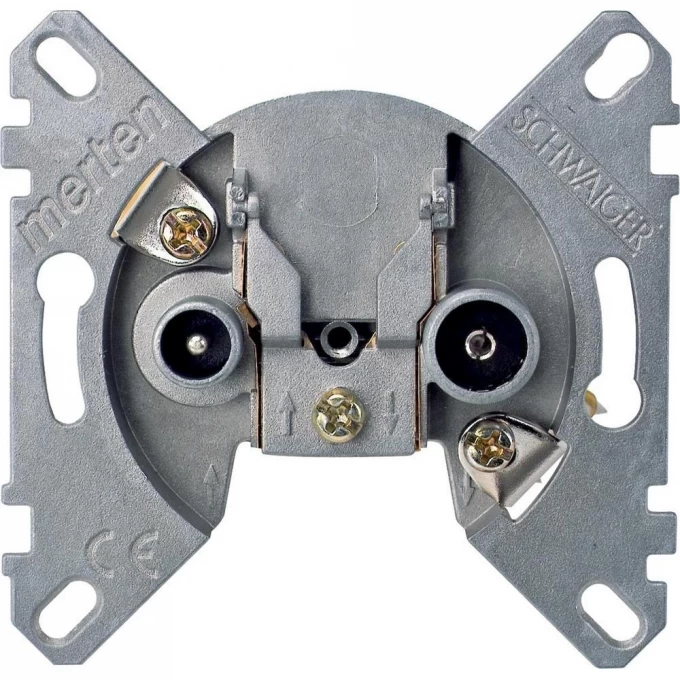 Механизм SCHNEIDER ELECTRIC MERTEN TV/FM, проходной, 2/10DB MTN466098 Механизм SCHNEIDER ELECTRIC MERTEN TV/FM, проходной, 2/10DB MTN466098