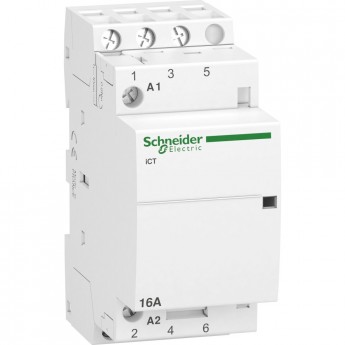 Модульный контактор SCHNEIDER ELECTRIC ACTI9 iCT16A 3НО 220/240В АС 50ГЦ