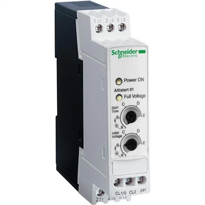 Устройство плавного пуска SCHNEIDER ELECTRIC ALTISTART 01 6A 110 480В ATS01N106FT Устройство плавного пуска SCHNEIDER ELECTRIC ALTISTART 01 6A 110 480В ATS01N106FT