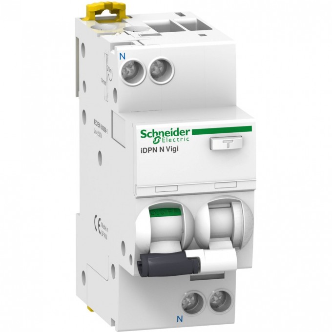Автоматический выключатель дифференциального тока SCHNEIDER ELECTRIC ACTI 9 iDPN N VIGI 6KA 16A C 30MA AC A9D31616 Автоматический выключатель дифференциального тока SCHNEIDER ELECTRIC ACTI 9 iDPN N VIGI 6KA 16A C 30MA AC A9D31616