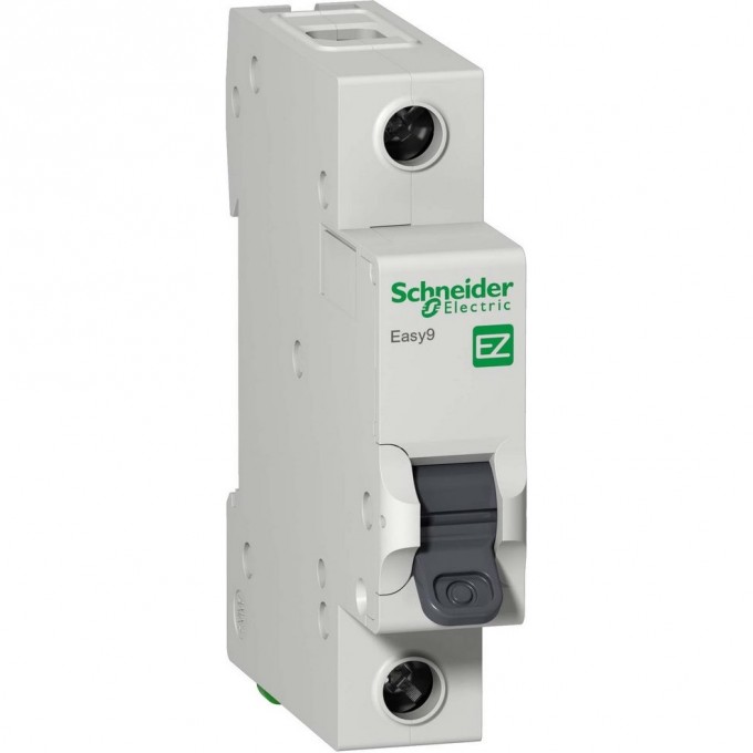 Автоматический выключатель SCHNEIDER ELECTRIC EASY9 1П 10А С 4,5кА 230В =S= EZ9F34110 Автоматический выключатель SCHNEIDER ELECTRIC EASY9 1П 10А С 4,5кА 230В =S= EZ9F34110