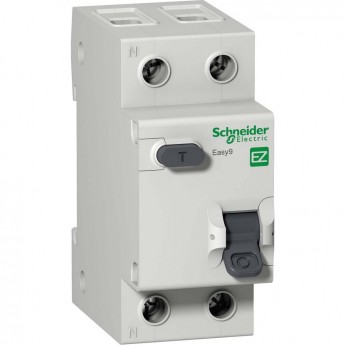 Дифференциальный автоматический выключатель SCHNEIDER ELECTRIC EASY 9 1П+Н 16А 30мА C AC 4,5кА 230В =S=