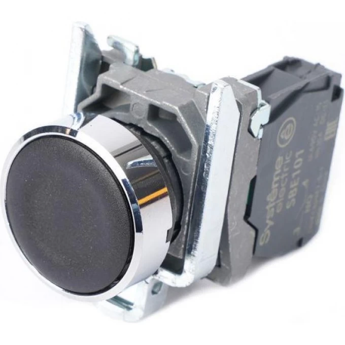 Кнопка модульная SCHNEIDER SB4 22мм 1НО черная SB4BA21 Кнопка модульная SCHNEIDER SB4 22мм 1НО черная SB4BA21