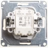 1-клавишный выключатель SCHNEIDER ELECTRIC W59 2-полюсный, 10АХ, механизм, ЧЕРНЫЙ БАРХАТ VS210-152-6-86
