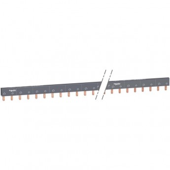 Гребенчатая шинка 2П (L1L2…) 57 МОД.18ММ 100А разрезаемая