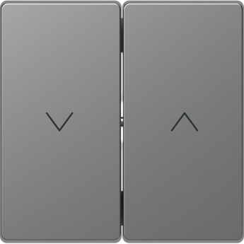 Клавиша-кнопка MERTEN D-LIFE для жалюзи, НЕРЖ. СТАЛЬ