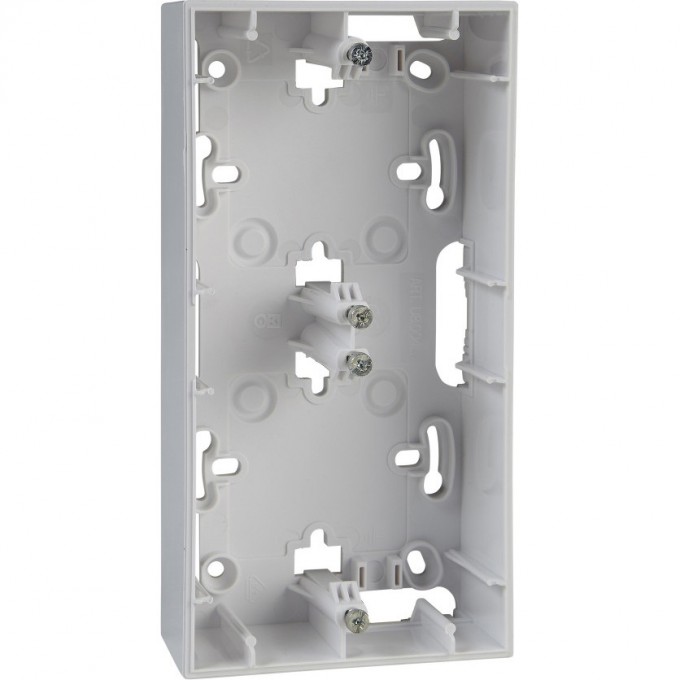 Коробка для открытой установки SCHNEIDER ELECTRIC UNICA, 2-постовая, БЕЛЫЙ MGU8.004.18 Коробка для открытой установки SCHNEIDER ELECTRIC UNICA, 2-постовая, БЕЛЫЙ MGU8.004.18