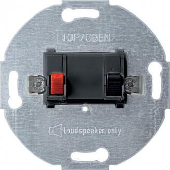 Механизм розетки SCHNEIDER ELECTRIC MERTEN аудио одиночная, АНТРАЦИТ