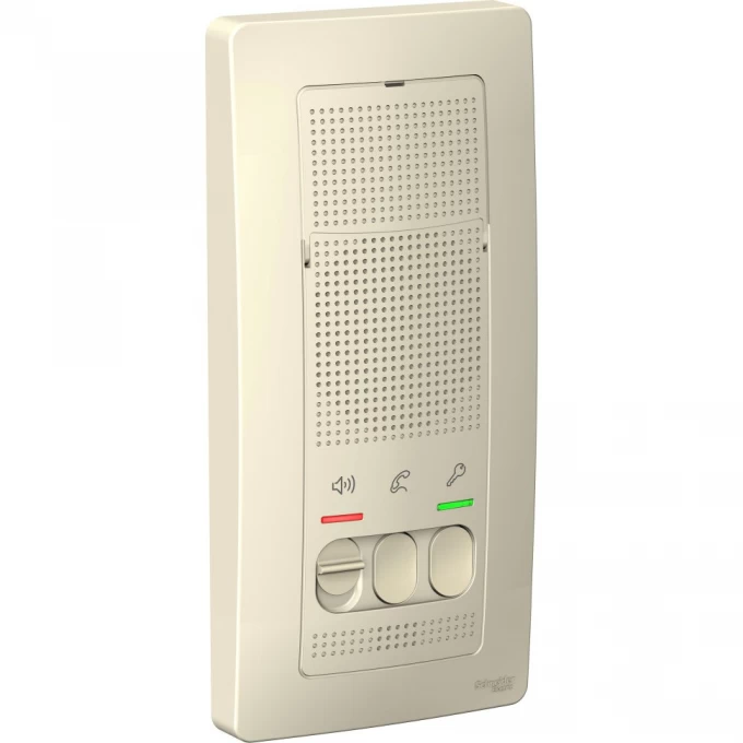 Переговорное устройство (домофон) SCHNEIDER ELECTRIC BLANCA, с настенным монтажом, 4,5В, молочный BLNDA000012 Переговорное устройство (домофон) SCHNEIDER ELECTRIC BLANCA, с настенным монтажом, 4,5В, молочный BLNDA000012