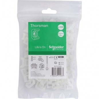 Площадка для кабельных стяжек SCHNEIDER ELECTRIC THORSMAN до 7,8мм