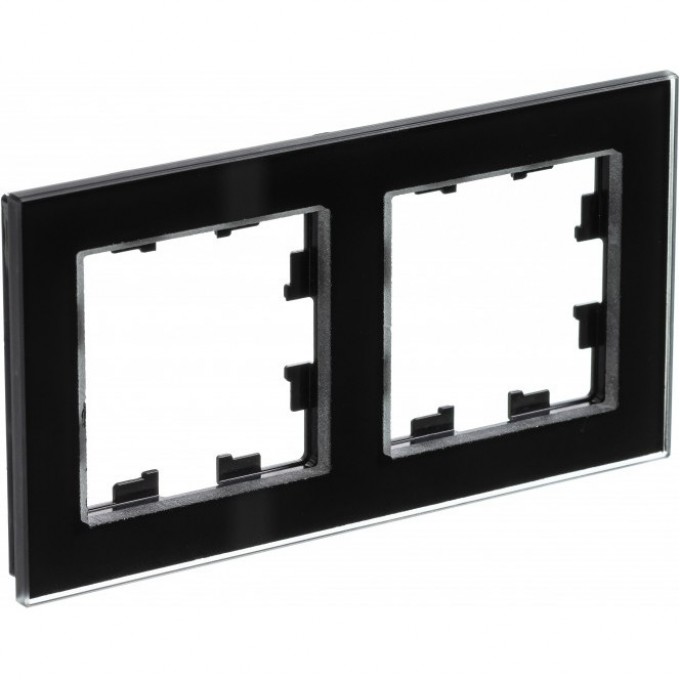 Рамка 2-постовая SCHNEIDER ELECTRIC ATLASDESIGN NATURE, органическое стекло черный ATN321002 Рамка 2-постовая SCHNEIDER ELECTRIC ATLASDESIGN NATURE, органическое стекло черный ATN321002