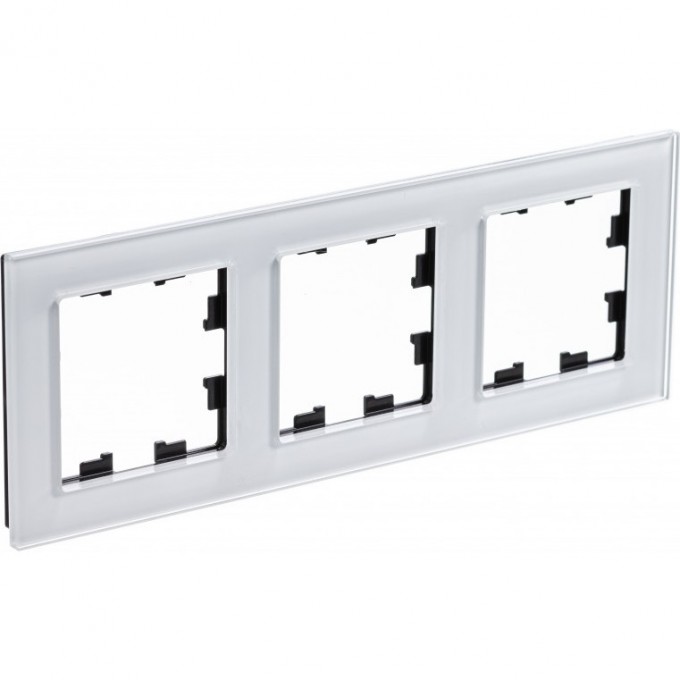 Рамка 3-постовая SCHNEIDER ELECTRIC ATLASDESIGN NATURE, органическое стекло белый ATN320103 Рамка 3-постовая SCHNEIDER ELECTRIC ATLASDESIGN NATURE, органическое стекло белый ATN320103