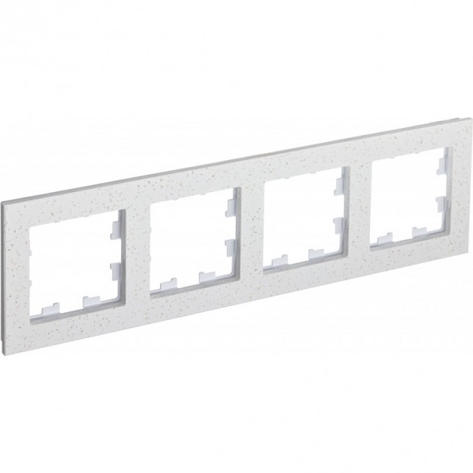 Рамка 4-постовая SCHNEIDER ELECTRIC ATLASDESIGN NATURE, мрамор крем роял ATN343104 Рамка 4-постовая SCHNEIDER ELECTRIC ATLASDESIGN NATURE, мрамор крем роял ATN343104