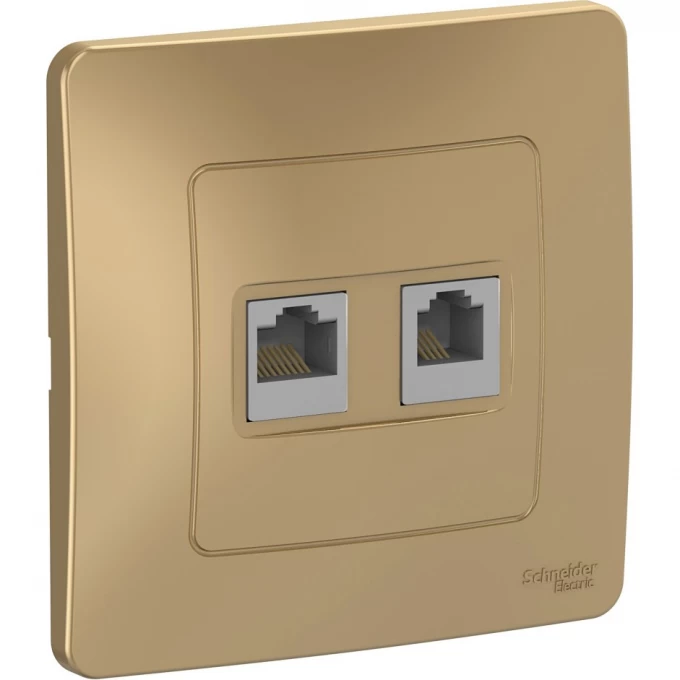 Розетка компьютерная/телефонная SCHNEIDER ELECTRIC BLANCA, с/у, RJ45+RJ11, кат.5E, ТИТАН BLNIS045114 Розетка компьютерная/телефонная SCHNEIDER ELECTRIC BLANCA, с/у, RJ45+RJ11, кат.5E, ТИТАН BLNIS045114
