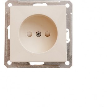 Розетка SCHNEIDER ELECTRIC W59 без заземления со шторками, 16А, механизм, слоновая кость