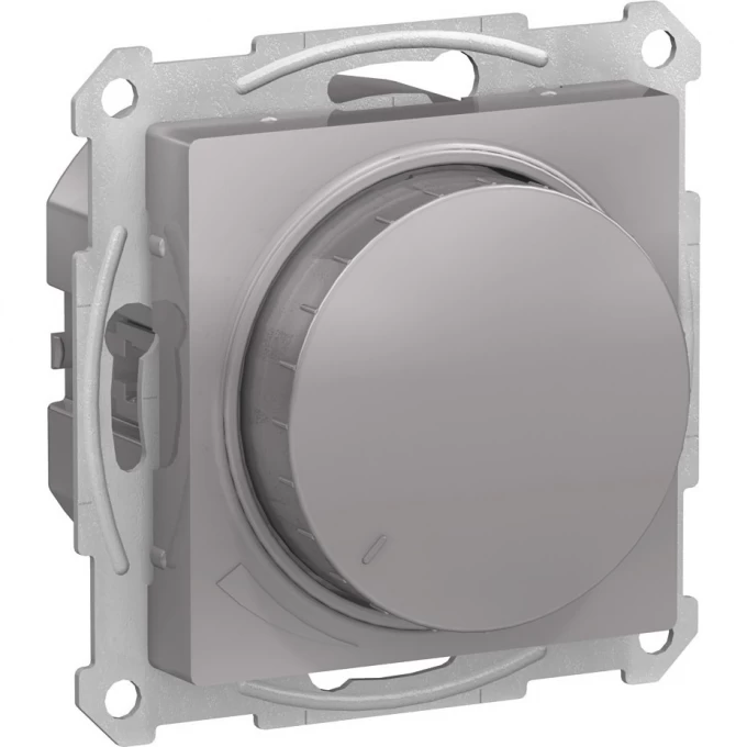 Светорегулятор (диммер) SCHNEIDER ELECTRIC ATLASDESIGN, поворотно-нажимной, LED, RC, 315Вт, механизм, АЛЮМИНИЙ ATN000334 Светорегулятор (диммер) SCHNEIDER ELECTRIC ATLASDESIGN, поворотно-нажимной, LED, RC, 315Вт, механизм, АЛЮМИНИЙ ATN000334