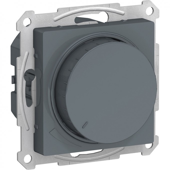 Светорегулятор (диммер) SCHNEIDER ELECTRIC ATLASDESIGN, поворотно-нажимной, LED, RC, 315Вт, механизм, ГРИФЕЛЬ ATN000734 Светорегулятор (диммер) SCHNEIDER ELECTRIC ATLASDESIGN, поворотно-нажимной, LED, RC, 315Вт, механизм, ГРИФЕЛЬ ATN000734