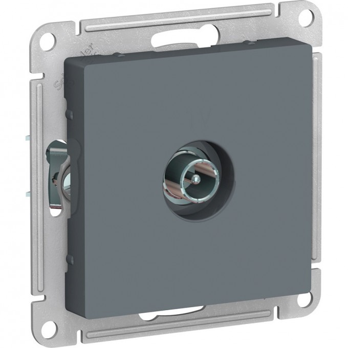 TV розетка SCHNEIDER ELECTRIC ATLASDESIGN оконечная, механизм, ГРИФЕЛЬ ATN000791 TV розетка SCHNEIDER ELECTRIC ATLASDESIGN оконечная, механизм, ГРИФЕЛЬ ATN000791
