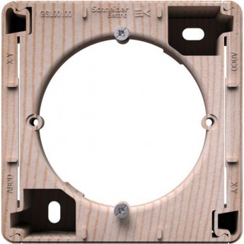 Коробка SCHNEIDER ELECTRIC GLOSSA наружный монтаж сосна SE