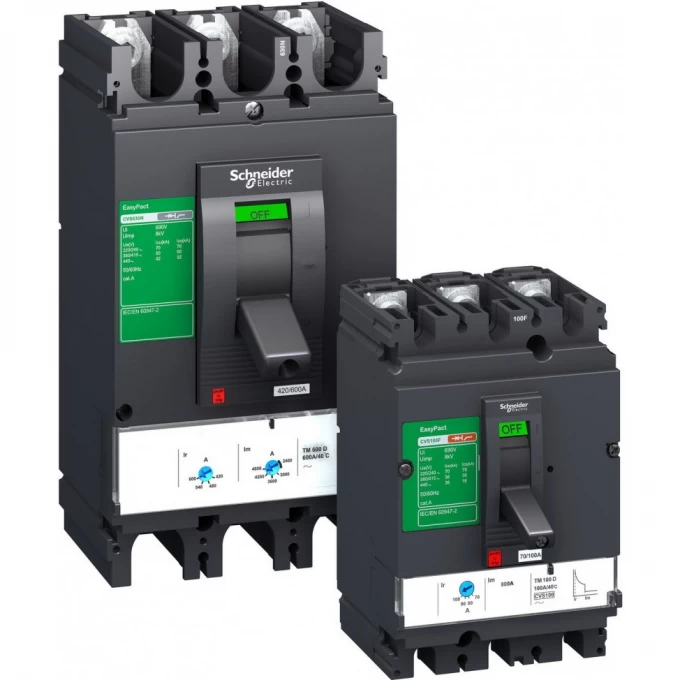 Автоматический выключатель SCHNEIDER ELECTRIC EASYPACT 3П CVS400F 36КА TM400D LV540306 Автоматический выключатель SCHNEIDER ELECTRIC EASYPACT 3П CVS400F 36КА TM400D LV540306