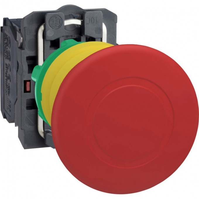 Кнопка аварийной остановки SCHNEIDER ELECTRIC HARMONY XB4 красная с возвратом и поворотом 2НЗ XB5AS8444 Кнопка аварийной остановки SCHNEIDER ELECTRIC HARMONY XB4 красная с возвратом и поворотом 2НЗ XB5AS8444