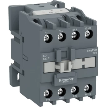 Контактор SCHNEIDER ELECTRIC EASYPACT TVS 1НО 32А 400В AC3 220В 50/60ГЦ