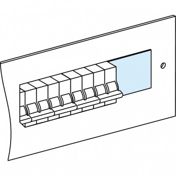 Панель-заглушка SCHNEIDER ELECTRIC PRISMA, Ш = 1000 ММ