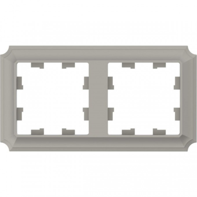 Рамка 2-постовая SCHNEIDER ELECTRIC ATLASDESIGN Antique универсальная, шампань ATN100502 Рамка 2-постовая SCHNEIDER ELECTRIC ATLASDESIGN Antique универсальная, шампань ATN100502