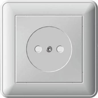 Розетка SCHNEIDER ELECTRIC W59 с заземлением со шторками, 16А, в сборе, слоновая кость
