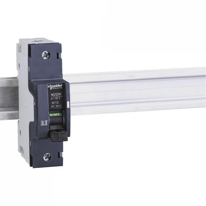 Автоматический выключатель SCHNEIDER ELECTRIC ACTI 9 NG125H 1П 16A C 18706 Автоматический выключатель SCHNEIDER ELECTRIC ACTI 9 NG125H 1П 16A C 18706