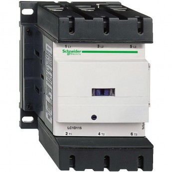 Контактор SCHNEIDER ELECTRIC TESYS 3P,115A,НО+НЗ,24V-, ограничитель