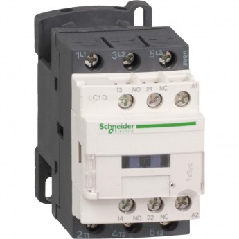 Контактор SCHNEIDER ELECTRIC TESYS 3P,38A,НО+НЗ,24V-,2.4ВТ, расширенный