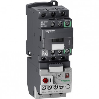 Контактор SCHNEIDER ELECTRIC TESYS D 3P,25A,НО+НЗ, с универсальной катушкой управления 24-60BAC/DC